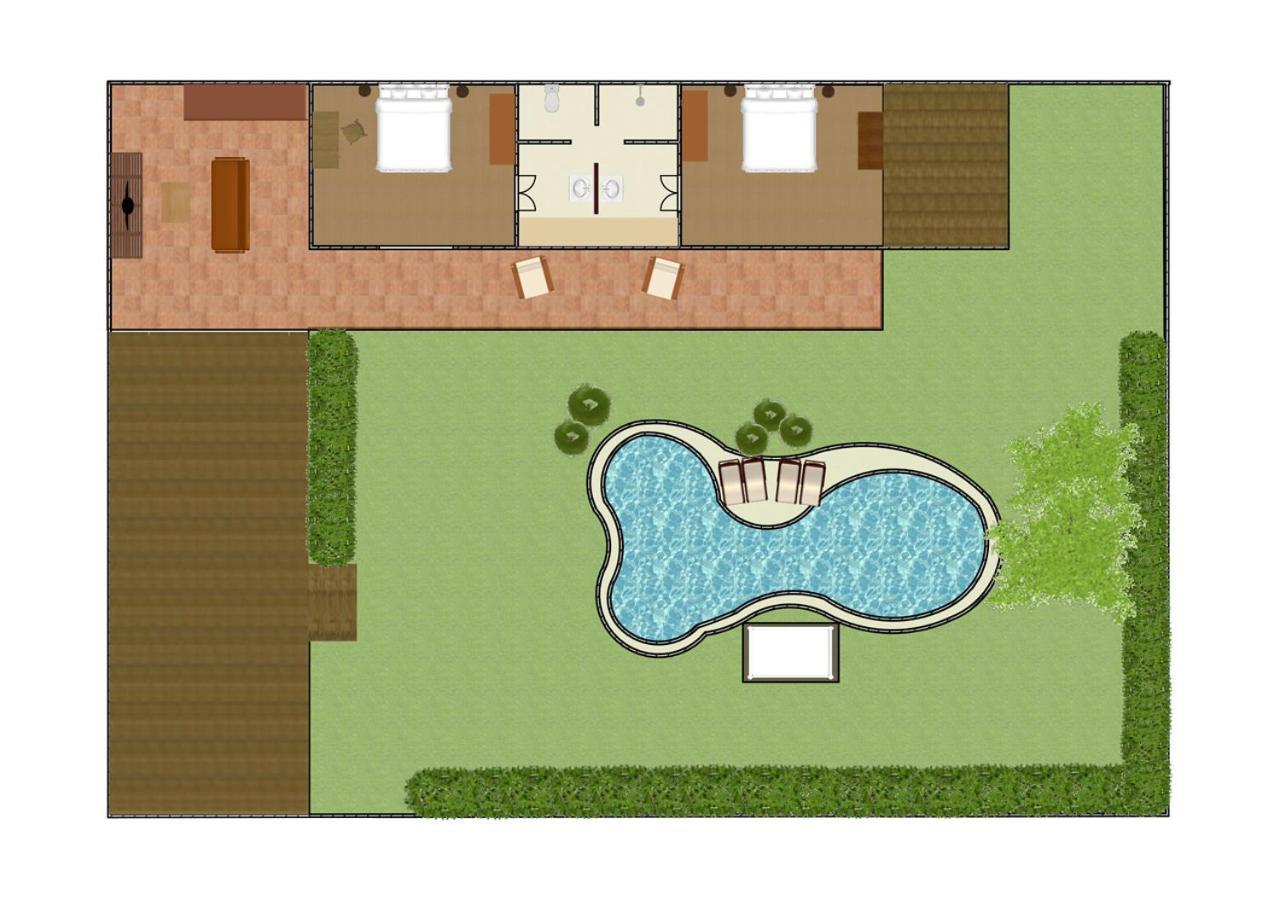 Villa Santai Canggu Esterno foto